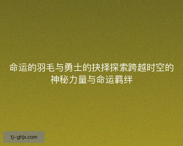 命运的羽毛与勇士的抉择探索跨越时空的神秘力量与命运羁绊